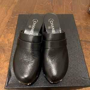 Authentic Chanel clogs